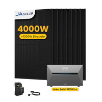 Anker SOLIX Solarbank 3 E2700 Pro, mit 8 x 500 JA Solar Bifaziale Solarmodule, by Powerness