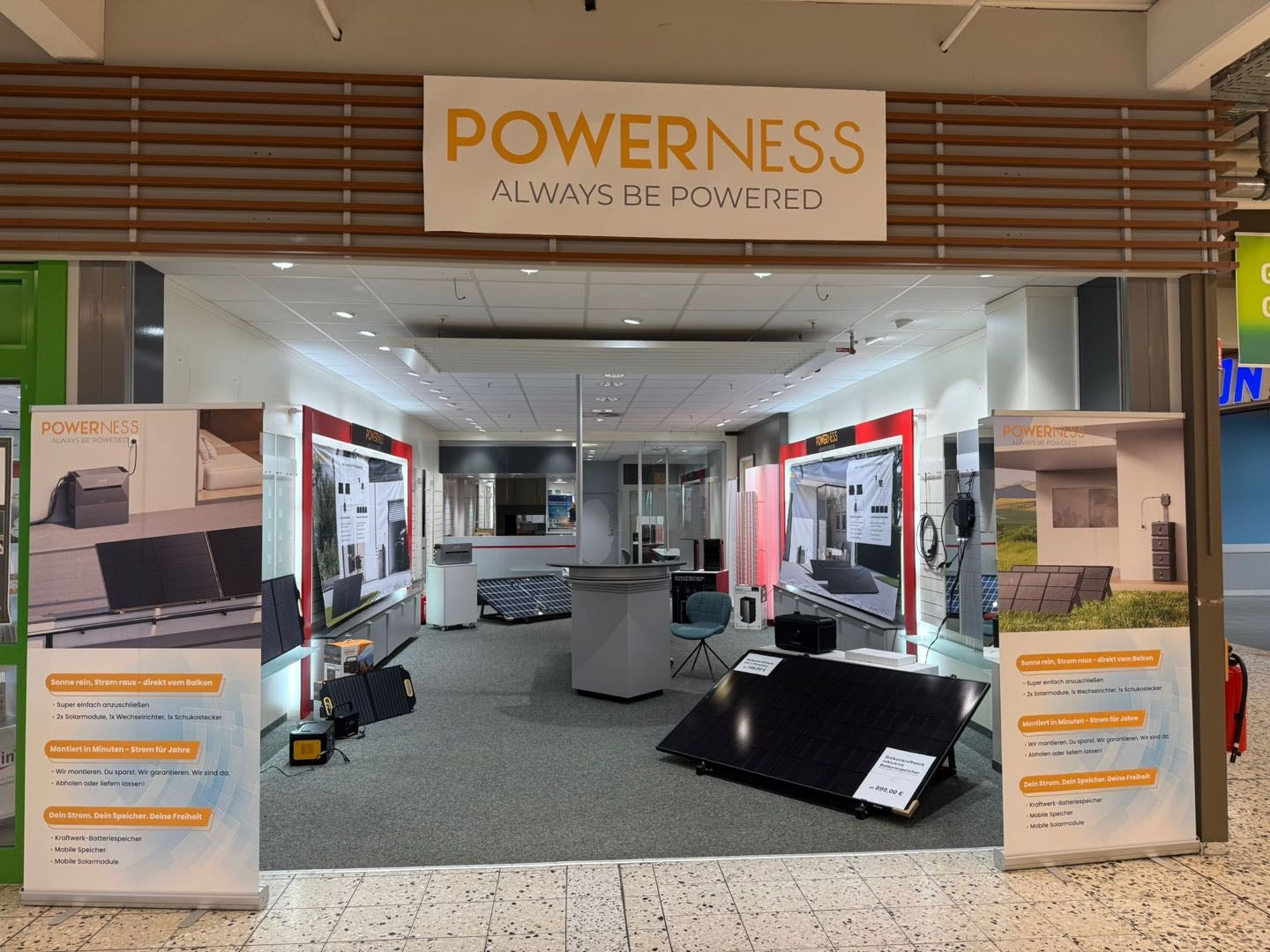 Nicht nur online bestellen, jetzt auch live erleben – Powerness im Globus