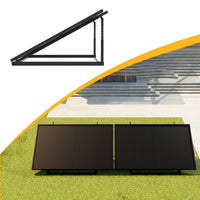 Powerness Aufständerung Solarmodul Halterung Balkonkraftwerk für Garten / Flachdach