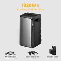EcoFlow Stream Ultra All-in-One Speicher für Balkonkraftwerke