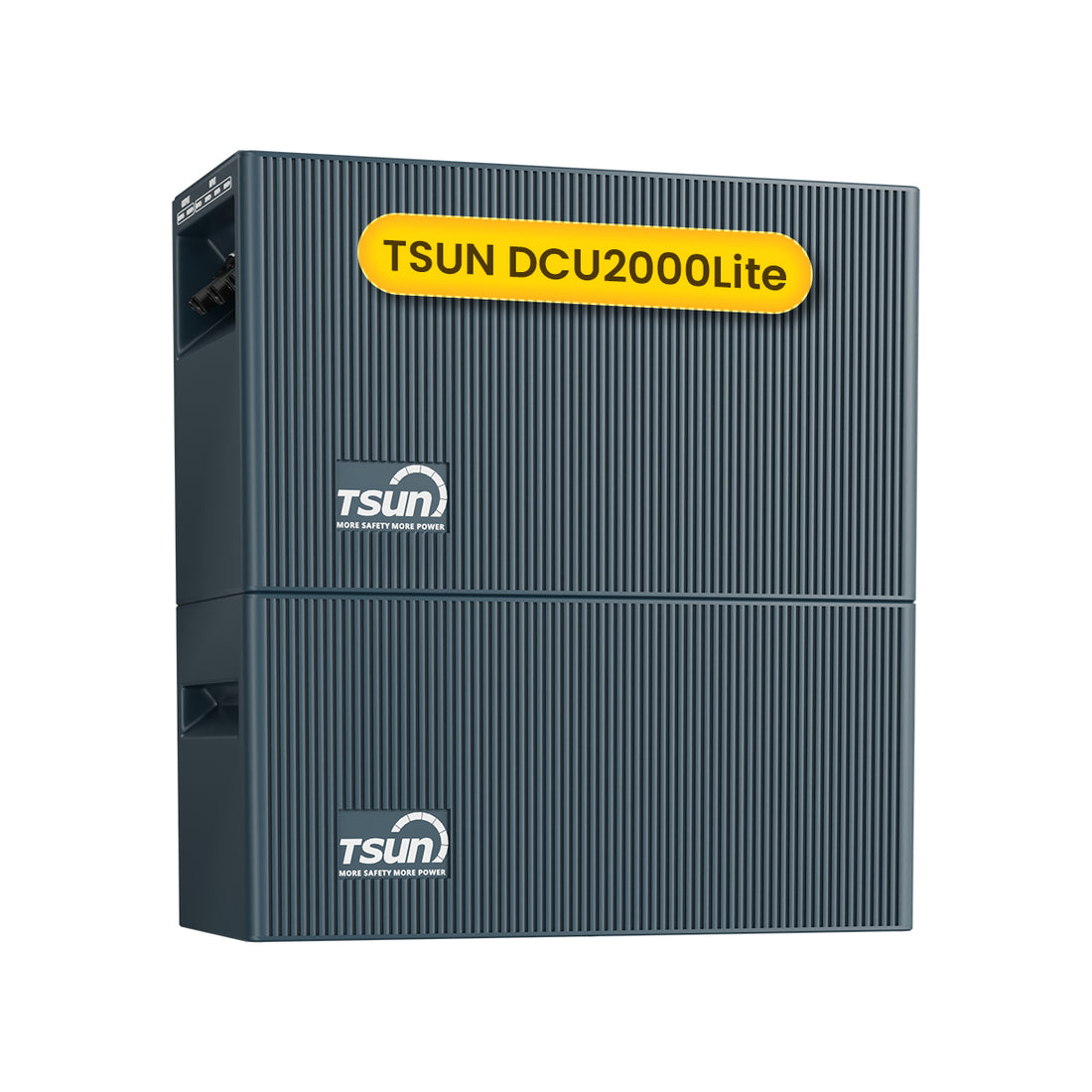 TSUN DCU2000Lite Solarspeicher für Balkonkraftwerke, mit 2 x 500W JA ...