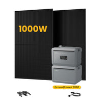 Growatt NEXA 2000 All-in-One Batterijopslag voor Balkon Zonnepanelen