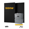 2048Wh opslag + 2048Wh uitbreidingsbatterij / met 2 x 500 bifaciale zonnepanelen / Zelf ophalen
