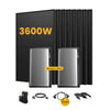 8 x 450Wp Bifaziale Full Black / 1 x Smart Meter / Zelf Ophalen