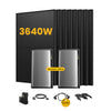 8 x 450<tc>Wp</tc> Bifacial Full Black / 1 x compteur intelligent / Livraison standard