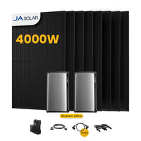 2x EcoFlow STREAM Ultra, All-in-One Speicher für Balkonkraftwerke, mit 8 JA Solar Bifaziale Solarmodule, by Powerness