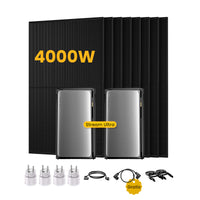 2x <tc>EcoFlow STREAM</tc> <tc>Ultra</tc>Système solaire tout-en-un avec stockage, comprenant 8 panneaux bifaciaux <tc>Panneaux solaires</tc>n, par <tc>Powerness</tc>