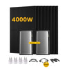 8 x 500<tc>Wp</tc> Bifacial Full Black / 4 x prises intelligentes / Livraison standard