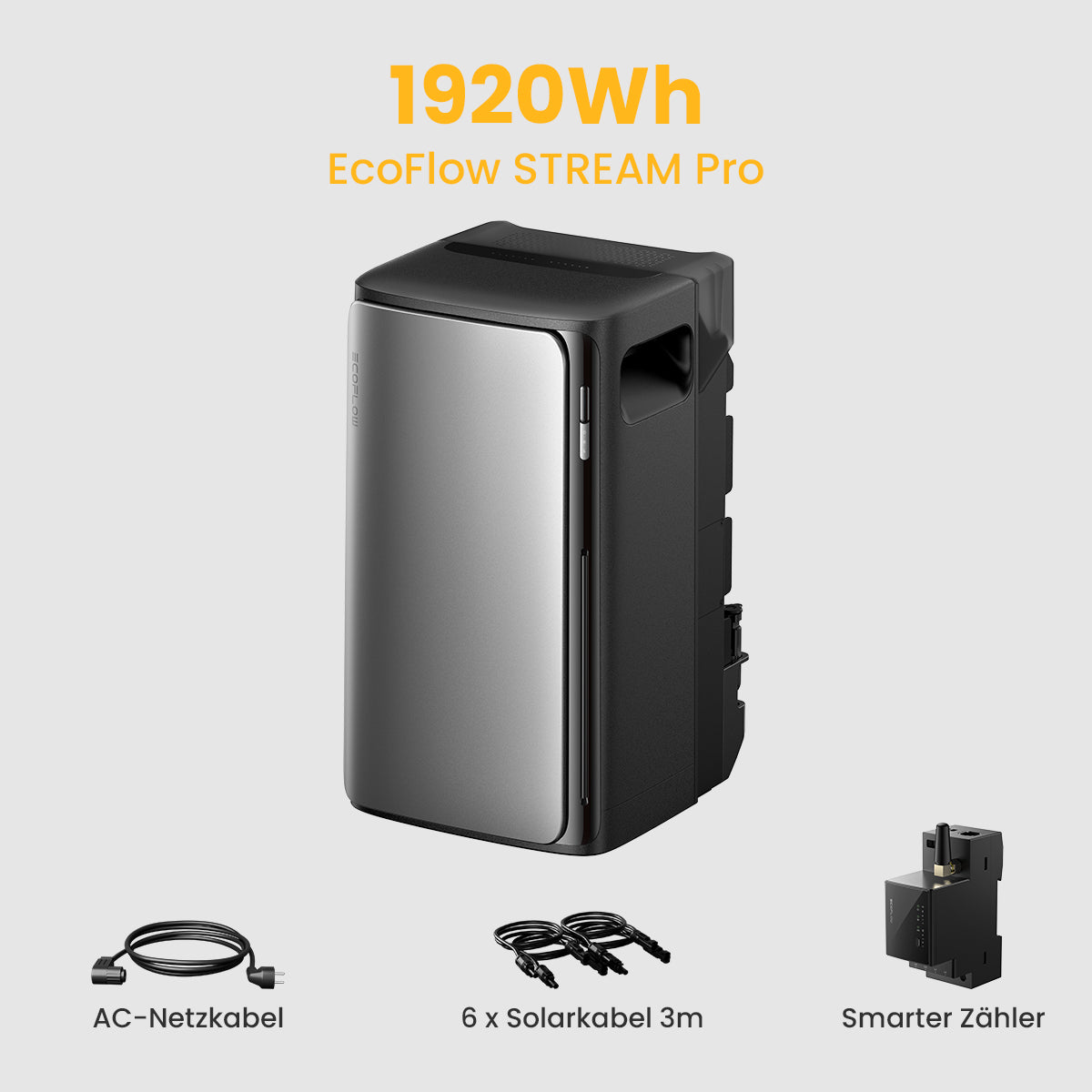 EcoFlow Stream Ultra All-in-One Speicher für Balkonkraftwerke
