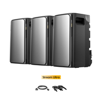 EcoFlow Stream Ultra, système de stockage tout-en-un pour centrales solaires de balcon, avec 4 modules solaires bifaciaux JA Solar de 500 W, par Powerness 