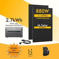 Anker SOLIX Solarbank 3 E2700 Pro, mit Smart Meter und Stecker