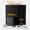 4096Wh Batterie Speicher + 4 x 450W Bifaziale Solarmodule + 800W Wechselrichter