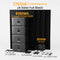 8192Wh Batterie Speicher + 4 x 450W Bifaziale Solarmodule + 800W Wechselrichter