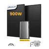 2 x 450Wp Bifaziale Full Black / mit Stream AC pro 1920Wh / Powerness Express (Lieferzeit: 5-14 Werktage)