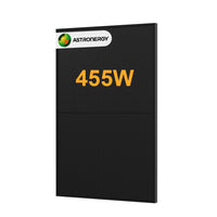 Astronergy N7s 455W Full Black Bifaziales Glas-Glas Solarmodul mit n-Type TOPCon, by Powerness