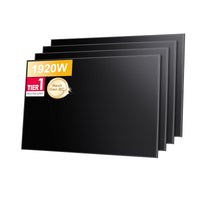 Sunpro 480<tc>Wp</tc> BC Bifacial Full Black <tc>Panneaux solaires</tc> pour <tc>Balcon</tc>Centrales photovoltaïques, verre-verre, par <tc>Powerness</tc>