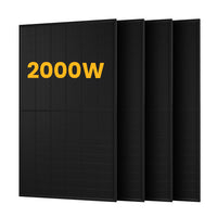 Modules solaires bifaciaux entièrement noirs JA Solar 500 Wc, JAM60D41-500/LB, verre-verre, par Powerness
