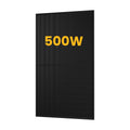 Sunpro 500Wp Full Black Bifaziale Solarmodule für Balkonkraftwerke Photovoltaik Glas-Glas, by Powerness