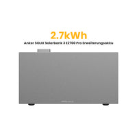 Anker BP2700 Erweiterungsakku für SOLIX 3 E2700 Pro/Solix 2 E1600 Pro