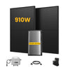2 x 455Wp Bifaziale Full Black / mit Stream AC pro 1920Wh & Smart Meter / Versand