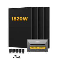 Anker SOLIX solarbank 3 E2700 Pro, met 4 x 450 Bifaciale Zonnepanelen. by Powerness