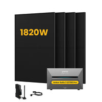 Anker SOLIX solarbank 3 E2700 Pro, met 4 x 450 Bifaciale Zonnepanelen. by Powerness