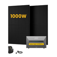 Anker SOLIX Solarbank 3 E2700 Pro, met 2 x 500W Bifaciale Zonnepanelen, by Powerness
