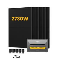 Anker SOLIX solarbank 3 E2700 Pro, met 6 x 450W Bifaciale Zonnepanelen. by Powerness