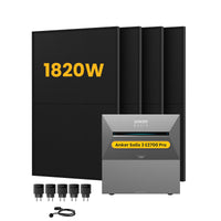 Anker SOLIX solarbank 3 E2700 Pro, met 4 x 450 Bifaciale Zonnepanelen. by Powerness