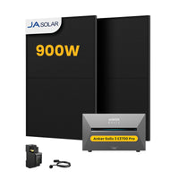 Anker SOLIX Solarbank 3 E2700 Pro, mit 2 x 450 JA Solar Bifaziale Solarmodule, by Powerness