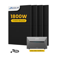 Anker SOLIX Solarbank 3 E2700 Pro, avec 4 panneaux solaires bifaciaux JA Solar de 450 W, par Powerness