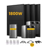 Stream Ultra + 4 x Stream AC Pro | 9600 Wh / 4 x Prises intelligentes / Auto-collecte