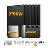 Stream Ultra X + 3 x Stream AC Pro | 9600 Wh / 4 x Prises intelligentes / Powerness Express