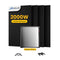mit 4 x 500W Bifaziale Solarmodule