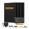 2048Wh thuisbatterij + 4 x 450W bifaciale zonnepanelen + 800W omvormer / Zelf ophalen