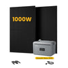 2048Wh opslag / met 2 x 500 bifaciale zonnepanelen / Standaardverzending
