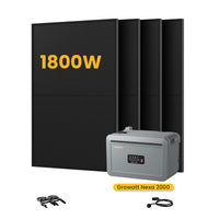 Growatt NEXA 2000 All-in-One Batterijopslag voor Balkon Zonnepanelen