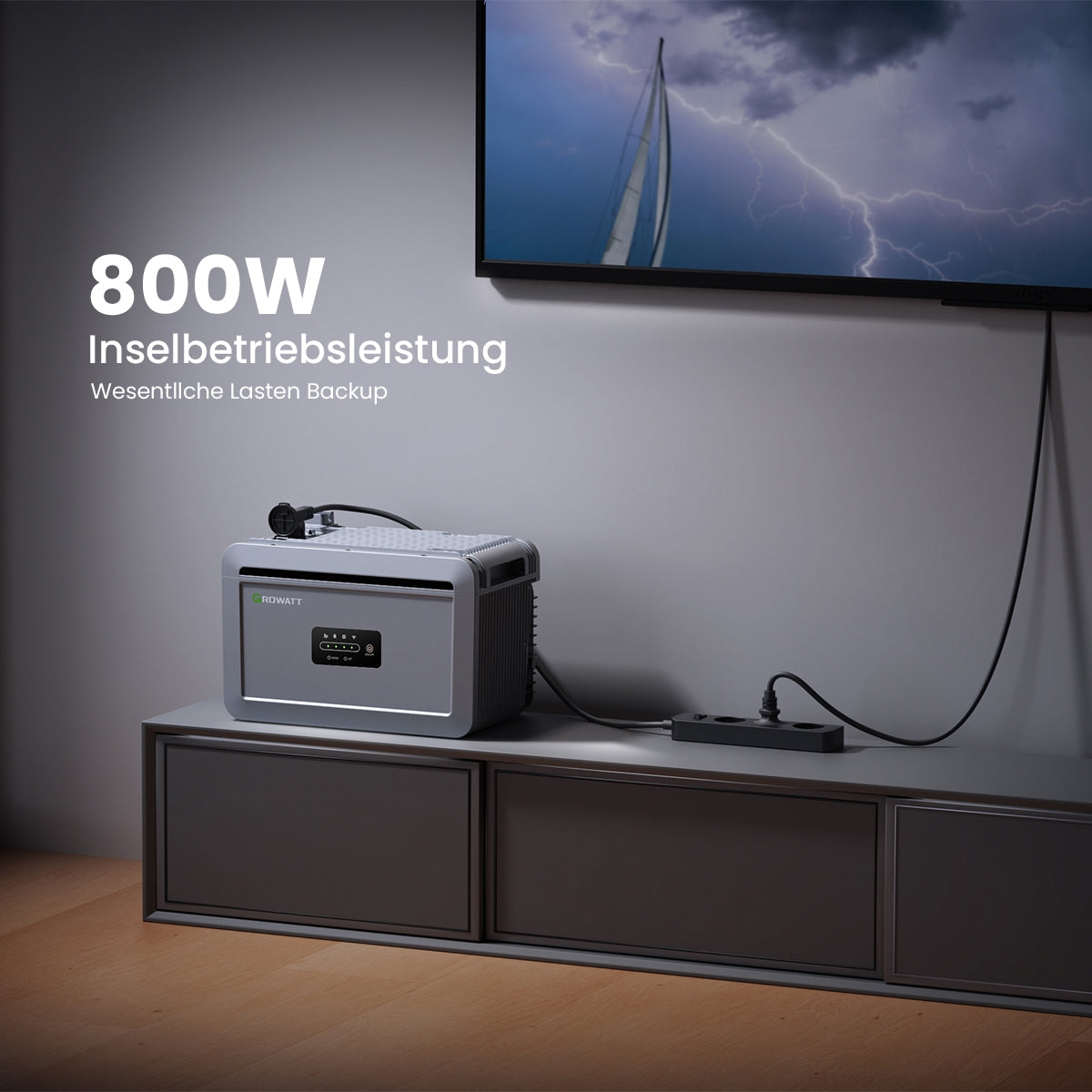 Growatt NEXA 2000 All-in-One Speicher für Balkonkraftwerke