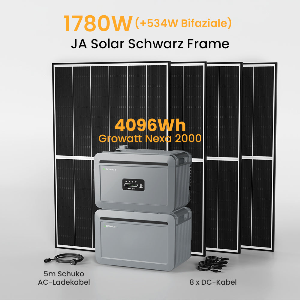 Growatt NEXA 2000 All-in-One Speicher für Balkonkraftwerke