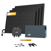 Growatt NOAH 2000 All-in-One Opslag voor Balkon-Zonnepanelen, met 4 x 450W JA Solar Bifaciale Zonnepanelen, by Powerness