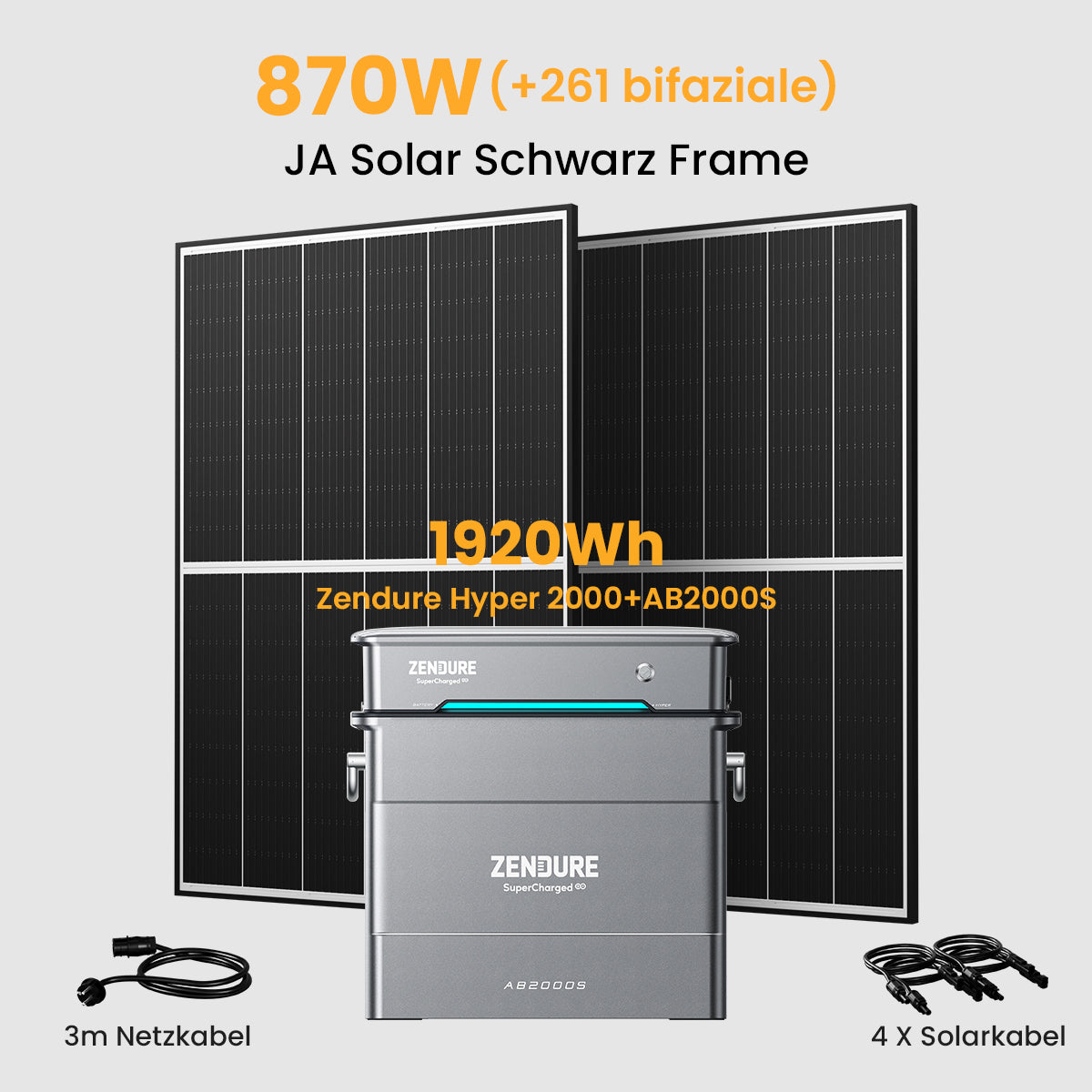 Zendure Hyper 2000, AB1000S/2000S, AIO Pro 1200 All-in-one Solarpeicher für Balkonkraftwerk deal