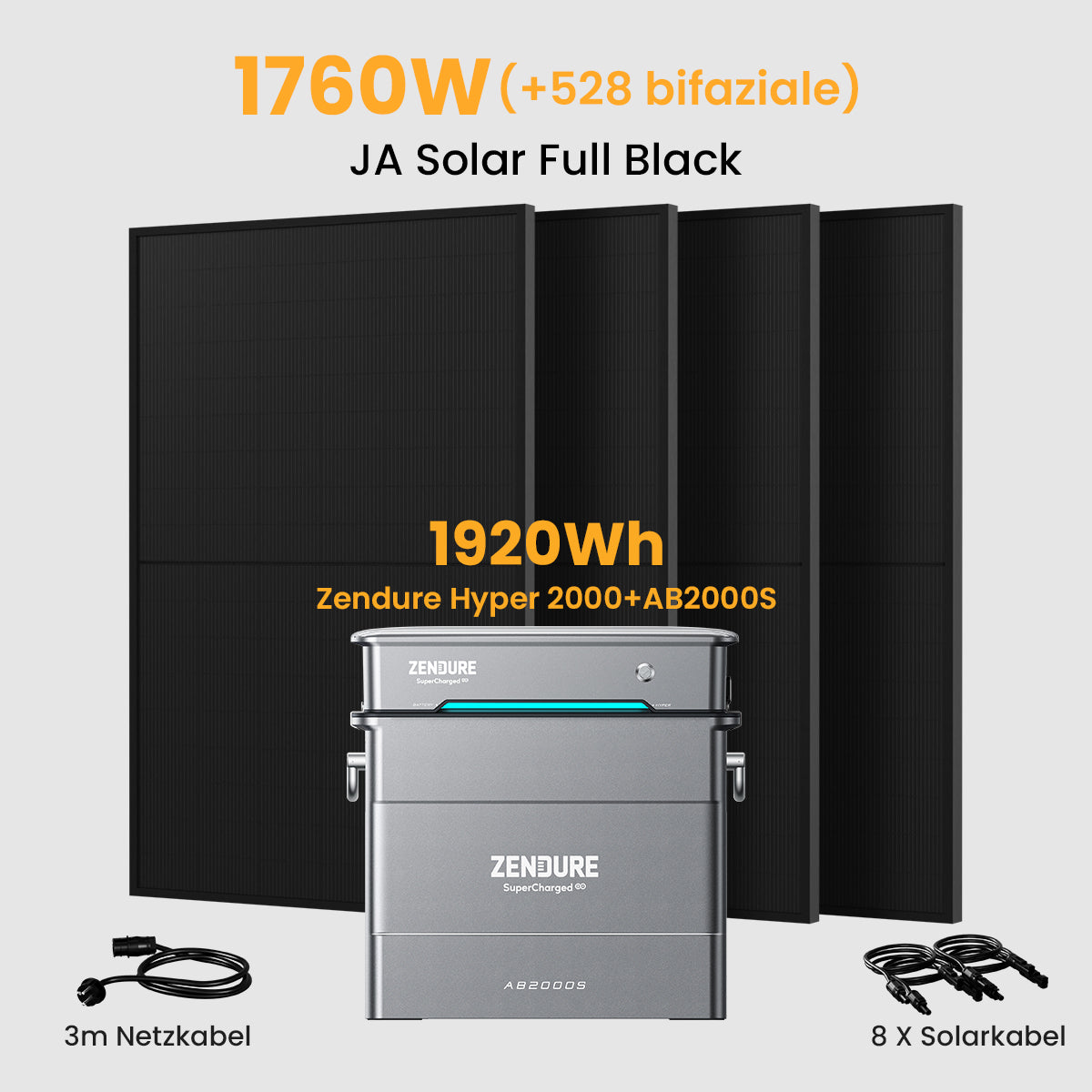 Zendure Hyper 2000, AB1000S/2000S, AIO Pro 1200 All-in-one Solarpeicher für Balkonkraftwerk deal