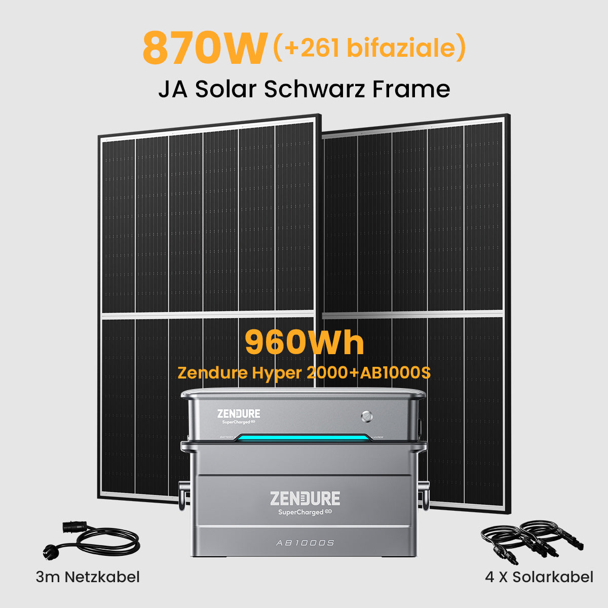 Zendure Hyper 2000, AB1000S/2000S, AIO Pro 1200 All-in-one Solarpeicher für Balkonkraftwerk deal