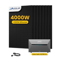 Anker SOLIX Solarbank 3 E2700 Pro, mit 8 x 500 JA Solar Bifaziale Solarmodule, by Powerness