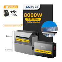 Anker SOLIX Solarbank Power Dock Komplettset mit Installation