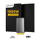 mit 2 x500 Full Black Solarmodule