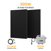 2 x 450Wp Bifaziale Full Black / mit Stream AC pro 1920Wh & Smart Meter / Selbstabholung