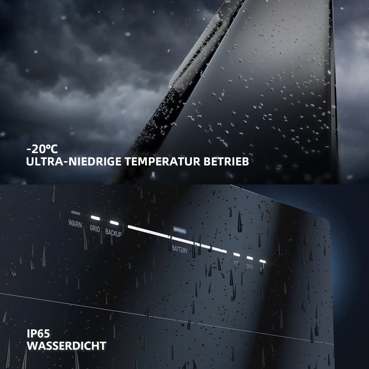Marstek Venus-E 5,12kWh Speicher für Balkonkraftwerk AC gekoppelt All-in-One Solarspeicher