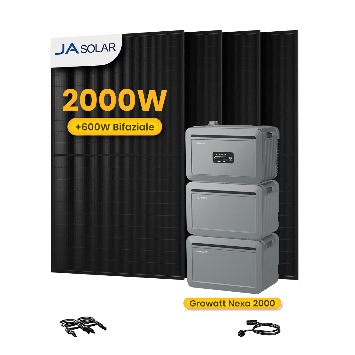 Growatt NEXA 2000 All-in-One Speicher für Balkonkraftwerke