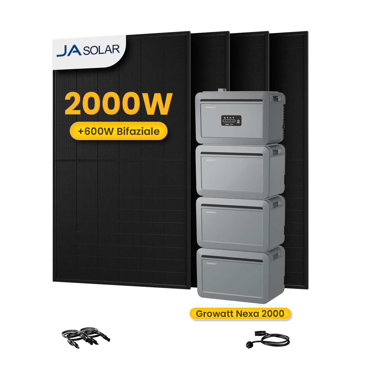 Growatt NEXA 2000 All-in-One Speicher für Balkonkraftwerke